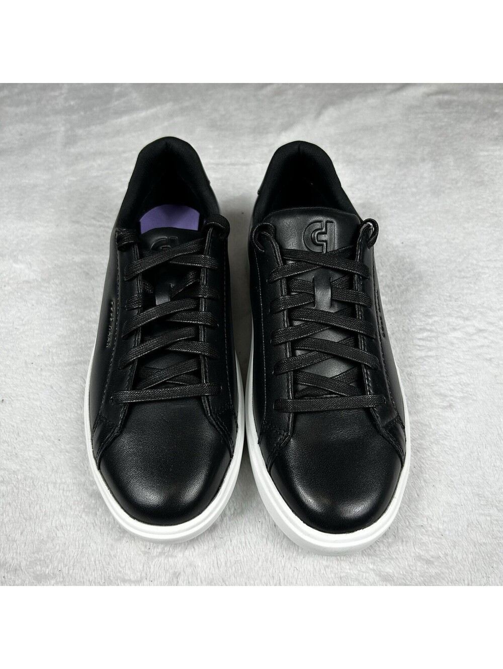 Cole Haan Womens Grand Crosscourt Daily Sneaker Size 8.5B Black White W26650 New - Picture 4 of 10